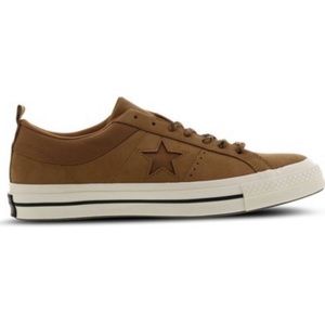 Tan converse
